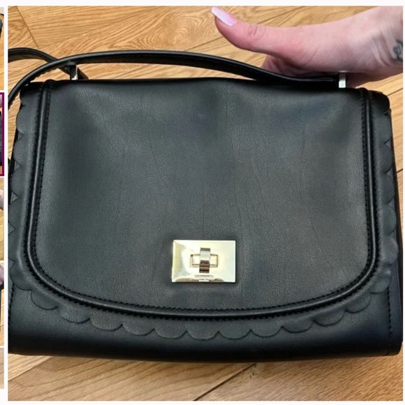 Kate Spade Scalloped Crossbody Envelope Style - Picture 2 of 10